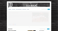 Desktop Screenshot of borisbajic.net