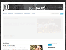 Tablet Screenshot of borisbajic.net